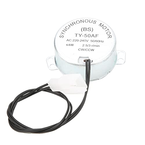 HUONIU Automatischer Inkubatormotor, Mini-Ei-Rotationsmotor mit niedriger Geschwindigkeit, 220-V-Inkubatorzubehör (220V)