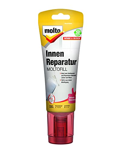 Molto Reparatur Moltofill Innen, Fertigspachtel, weiß, 330g