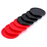 Air Hockey Puck, 8 Stück Kunststoff Air Hockey Air Ice Hockey Pucks Ersatz Eishockey Pucks für Airhockey Tisch Tische Spielausrüstung