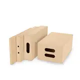 PROAIM Full Set of 4 Standard AppleBoxes - Multi-Use Wooden Boxes for Studio, Film Set & Photography - Use Them for Propping, Leveling, Standing or Sitting | Full, Half, Quarter & Pancake