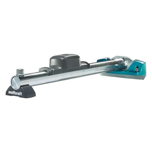 wolfcraft Hammer-Zugeisen 6945000 – Werkzeug zum Verlegen von Laminat und Parkett – 3-in-1-Funktion – Hammer, Schlagholz und Zugeisen in einem Produkt
