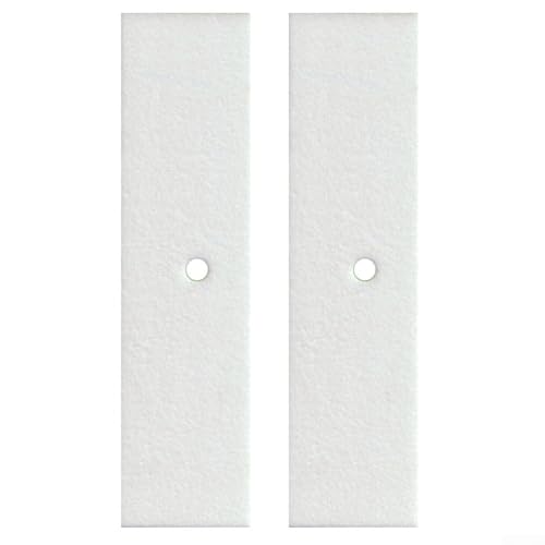 Zeroupshop 2 Stück C-eramische Faser-Reinigungsdeckel-Dichtungen, 185 x 48 x 5 mm, Herddeckel-Dichtungen für die Ofenwartung für Premio, passend für Rio, passend für Visio