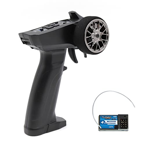 Turbo Racing, Fernsteuerung,3 Kanal 2.4Ghz Fernsteuerung Sender Empfänger,Turbo Racing 2,4 Ghz Funkfernbedienung Sender 3 Kanäle Rc Sender Empfänger 91803G-Vt Für Rc -Autos Und Boot