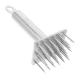 CRILSTYLEO Quadratischer Fleischhammer Aus Edelstahl Nadel Schweinefleisch Fleischeinleger Tenderizer Werkzeug Effizient