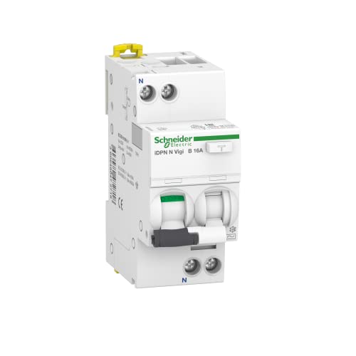 Schneider Electric A9D56616 FI/LS-Schalter iDPN N Vigi 1P+N, 16A, B-Char., 30mA, Typ A, 6kA