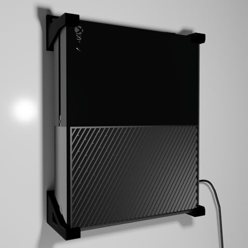 Jabtek Xbox ONE Wandhalterung (4 Ecken): SCHWARZ