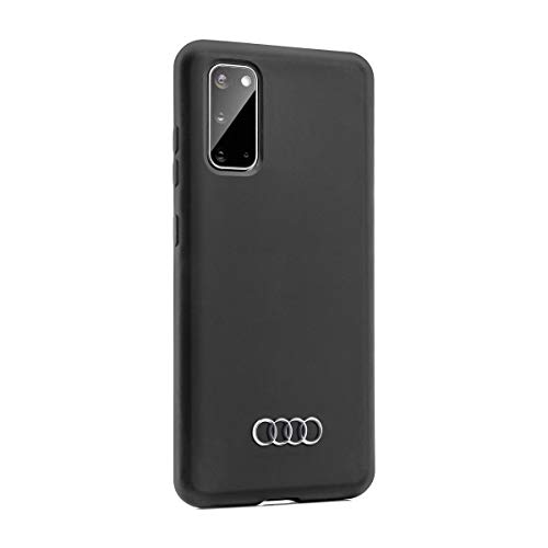 Audi collection 3222000202 Smartphone Case Schutzhülle Cover Mobiltelefon, für Samsung S20, Schwarz