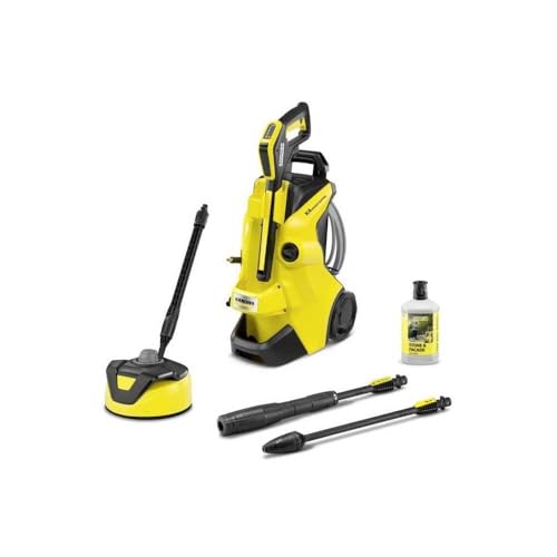 Kärcher Hochdruckreiniger K 4 Power Control Flex Home, Druck: max. 130 bar, Fördermenge: 420 l/h, Fläche: 30 m²/h, Wasserfilter, Gewicht: 11,5 kg, Hochdruckpistole, Dreckfräser, Strahlrohr, Home Kit