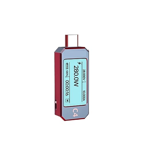 USB-Tester, C5/C5L USB-Ladetester Spannung Strom PD3.1 Schnellprotokoll-Trigger-Kapazitätsüberwachung EPR-Alterungsaktivierung(C5 48V tester)