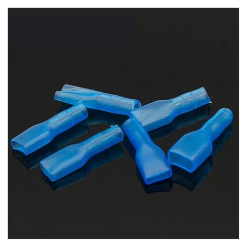 QMKADFQXF 100pcs, Cover Case for 6.3mm Crimp Terminal Spade Connector
