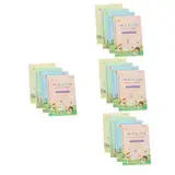 DIYEAH 4 Sets Übungsbuch Mit Hartem Stift Schreibschrift Für Erwachsene Lustiger Stifthalter Kopierzubehör Für Den Heimunterricht Whiteboard Wiederverwendbares Üben Für