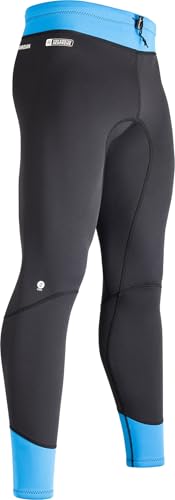CRESSI Men's Guardian Neoprene Pants 2mm Doppelt Gefütterte Neoprenhose, Schwarz/Blau, XL/5