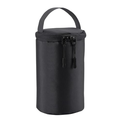 900D Oxford Gas Tank Aufbewahrungstasche Zylinder Propan Tank Tragetasche Gastank Schutztasche Kraftstoff Tragetaschen Gasflasche Kanister Fall Aufbewahrung Träger für Reisen & Camping, Schwarz , L