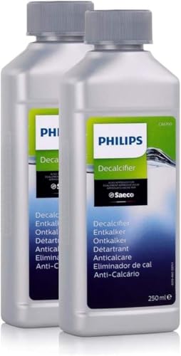 Philips Universal Flüssigentkalker für Kaffeevollautomaten – 0,5 l Flasche, 2 Anwendungen, Entfernt Kalk, Verbessert Kaffeegeschmack, Verlängert Gerätelebensdauer (CA6700/22)