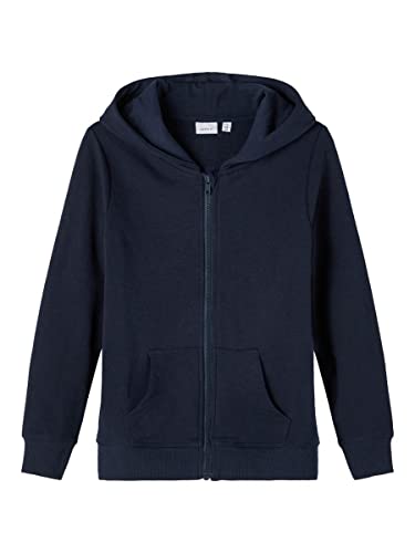 NAME IT Sweatshirt mit Kapuze und Reißverschluss Dark Sapphire 122-128