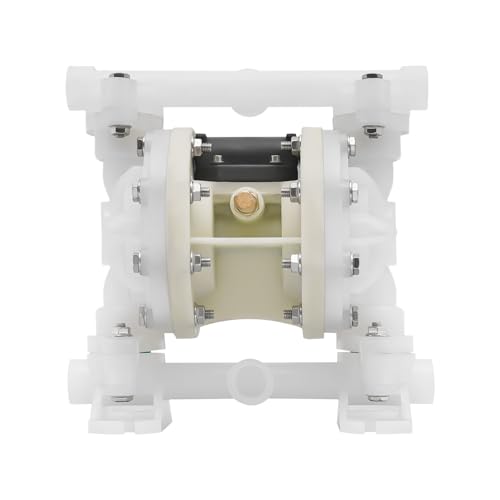 Druckluftmembranpumpe Doppelmembranpumpe Luftbetriebene Membranpumpe Druckluftpumpe Membranpumpe Membran-Pneumatikpumpe 0.7Mpa 0.3m³/min