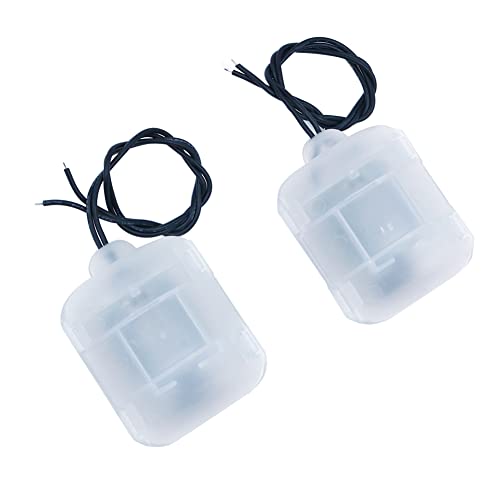 DollaTek 2PCS 260 Mini-Mikromotor 12V 6000rpm mit Kunststoffgehäuse Mini-Vibrations-Mikromotor für DIY-Massagepad