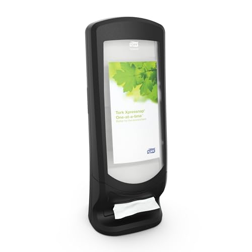 Tork 272211 Xpressnap Steh- und Wandspender für N4 Spenderservietten / Serviettenspender in Schwarz