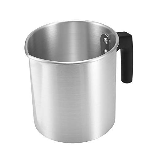 Kerzenherstellung Topf, Grosse Kapazität Kerzen Topf 1,2L, DIY kerzen selber machen Wachsschmelzbecher Candle Melting Pot mit Hitzebeständigem Griff für Candle & Soap Crafts