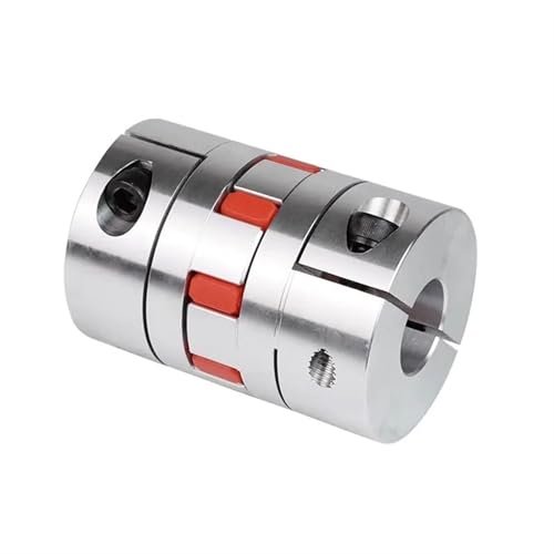XB20*25 Paar D20 L25 Drei Backen Aluminium Pflaume Flexible Wellenkupplung Motoranschluss Flexible Kupplung 4/5/6/7/8/9/10mm 1 Stücke(5x6.35mm)