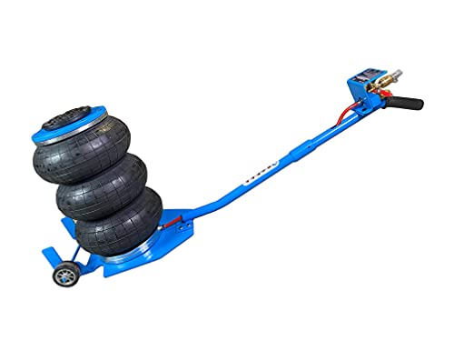 Kraftwelle Pneumatischer Wagenheber 3 Tonnen Langer Griff Pulverlackierung Rangierwagenheber Air Jack Werkstatt