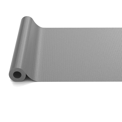 Bäcker & Lecker 30 * 600cm Grau Schubladenmatte Antirutschmatte Küche Schubladen Matte Schubladen Matte für Küchenladen Kühlschran Regale