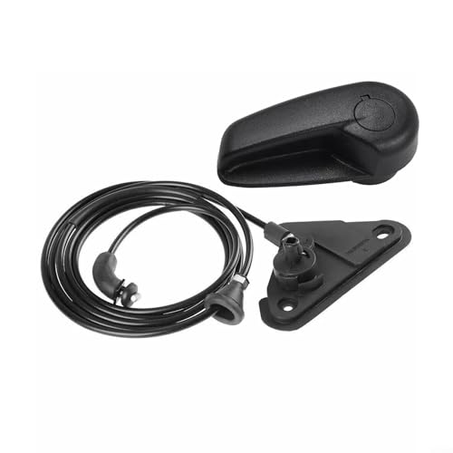 Jotekonoby Motorhaubenhaube + Entriegelungskabelgriff, Motorhaubenentriegelungskabel Griff für Mk4for S-Max 1751277, direkter Ersatz aus Kunststoff