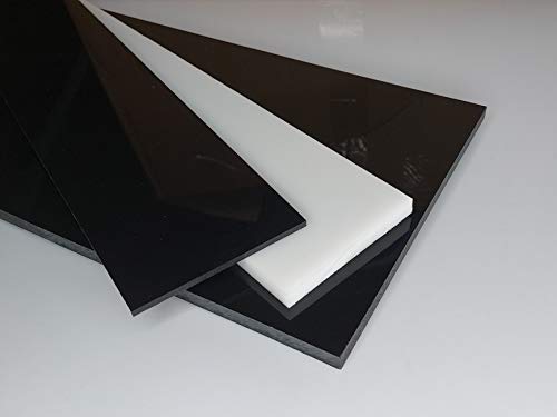 Platte aus POM, 500 x 100 x 20 mm natur (weiß) Zuschnitt alt-intech®