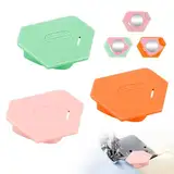 TNEDFOD 3 Stück Magnetische Nahtführungen mit Skala, Magnetischer Nahtführer, Nähmaschinen Zubehör, Magnetic Seam Guide für Präzises Nähen und Säumen, Abnehmbare Magnetische Nähzubehör für nähmaschine