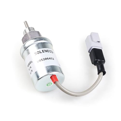Electrical U85206452 Abschalt-Magnetspule für Perkins 402D 403D 404C 403C 12V Absperrmagnetventile