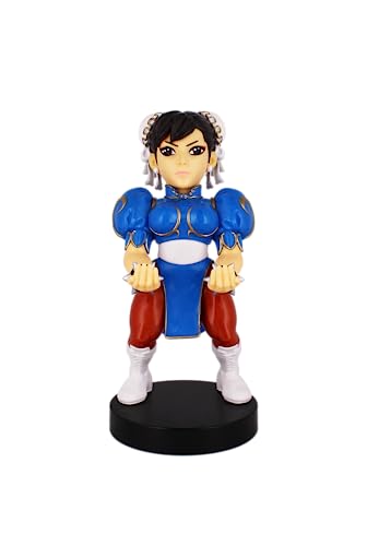Cable Guys - Capcom Street Fighter Chun Li Gaming Accessories Holder & Phone Holder for Most Controller (Xbox, Play Station, Nintendo Switch) & Phone