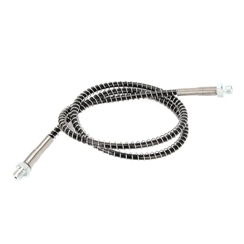ZoRHac Luftschlauch, Luftschlauchanschlüsse, Pneumatik-Luftpumpe, 100 cm Langer Luftnachfüll-Hochdruck-Nylonschlauch mit federgewickeltem M10x1-Gewinde, 40 MPa, 400 bar, 6000 psi