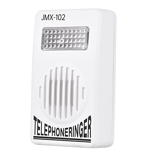 Externer Ringer für Mobiltelefone, Flash Ring High Low 2 Schallvolumen mit Aufrufen von Lichtblitz Kann 100 Meter Effektiver Schallabstand Montiert Werden