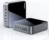 DreamQuest Mini PC Windows 11 Pro vorinstalliert Intel 12.Gen N95(bis zu 3,4GHz) 16GB DDR4 RAM 512GB M.2 SSD Micro Desktop Computer,4K HDMI/USB 3.2/Gigabit Ethernet/WiFi 5/für Business Heimkino