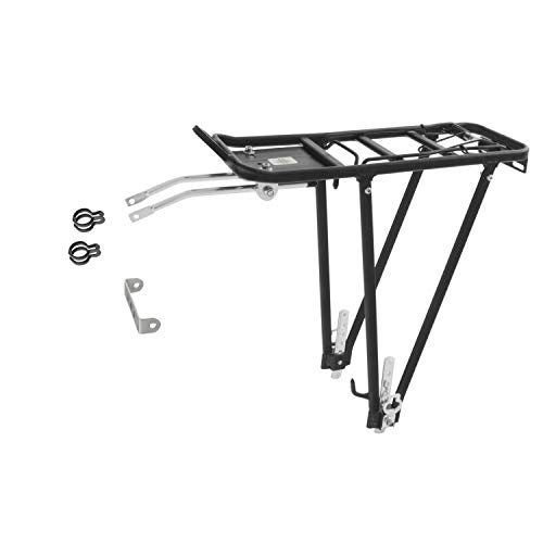 M-Wave Alu-Gepäckträger, screw on II A || 24-28" || bis zu 25Kgs, Schwarz