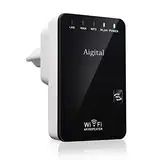 WLAN Repeater Verstärker 300MBit/s, WiFi Extender Booster mit Repeater/AP Modus und WPS-Funktion,Internet Verstärker mit LAN Anschluss bis zu 3650 sq.ft und 35+ Geräten