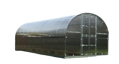 Gewächshaus KLASIKA 18 (3x6m) mit fundamenten und 6mm Polycarbonat
