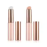2 Stück Lippenpinsel aus Silikon, Lippenmasken Applikator Silikon-Lippenpinsel mit Kappe Multifunktional Make-up-Pinsel für Lippenstifte Lipgloss Lippenbalsam Concealer und Nagelkunst