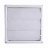 Kunststoff Ventilationsblende Wandk Grill Behalten Sie Zirkulation Innen- und Außenluft für Deckenöffnungen (20 * 20CM)