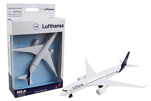 Herpa Aviation Single Airplane Lufthansa Airbus A350, kleiner Maßstab, Flugzeug Modell, Spielzeug Miniaturmodell aus Kunststoff und Metal - für Kinder ab 3 Jahren!