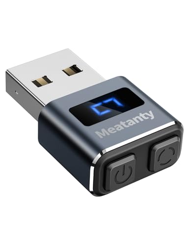 meatAnty Metall Tiny Mouse Jiggler, USB Mover Undetectable, Automatischer Shaker mit Bildschirm, 3-Modus Mouse Mover Gerät, Wiggler Giggler Jonggler Halten Computer/PC/Laptop Aktiv Büro Remote-Arbeit
