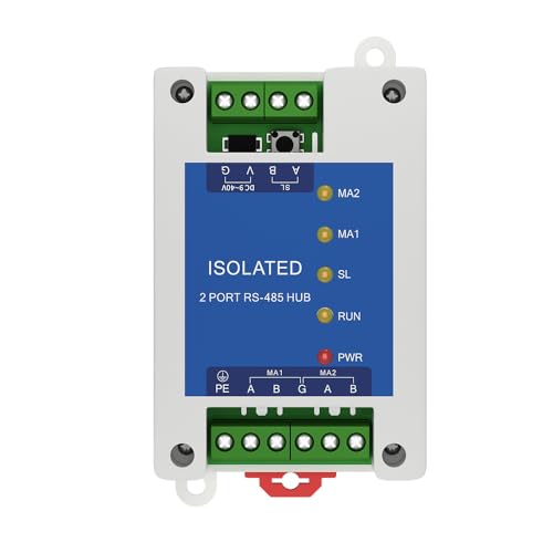 EBYTE 2-Wege-RS485-auf-1-Wege-RS485-Repeater-Hubs in Industriequalität, E810-R21, 9-40 V, Stromsignal-Isolationsbus, Split-Erweiterung, ESD-Schutz