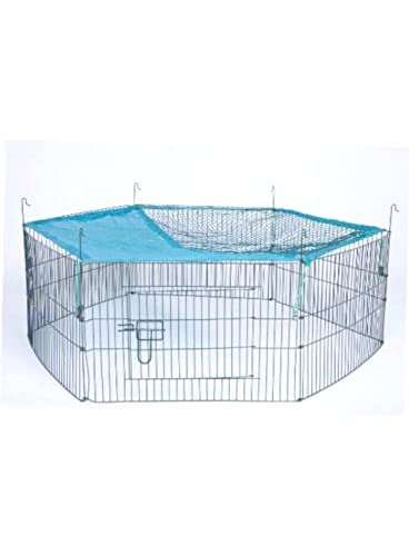 Trixie Natura Outdoor-Gehege 6 Elemente für Jungtiere mit Netz, 58 x 38 cm