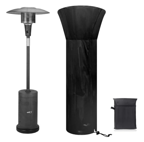 Abdeckung für Terrassenheizung-210D Oxford Gewebe Schutzhülle für Heizpilz Abdeckung ,Wasserdicht, Staubdicht,UV-Beständig(226 x 85 x 48 cm)