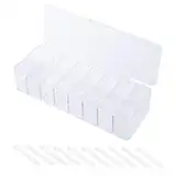 Kabel Organizer Box transparente Kunststoffdatenleitungsspeicherbehälterhalter Box, Datenkabelspeicherung