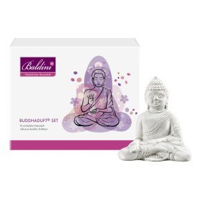 Kaxilu Buddhaduft Set 1 St. Buddha Figurine, Transparent, Clear