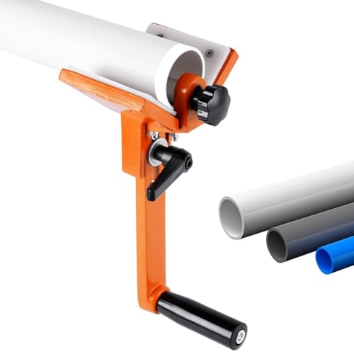 QUTBAG PPR/PE/PVC-Rohr-Anfaswerkzeug, 25–160 mm Außenfase für Kunststoffrohre, Kunststoffrohr-Anfaser, Rohrreibahle, spezifisches Anfasgerät für runde Rohr-Kunststoffrohre Yellow