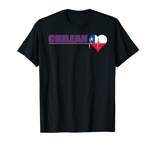 Chilenische Kultur Familie Wurzeln Herzschlag Chile Land T-Shirt