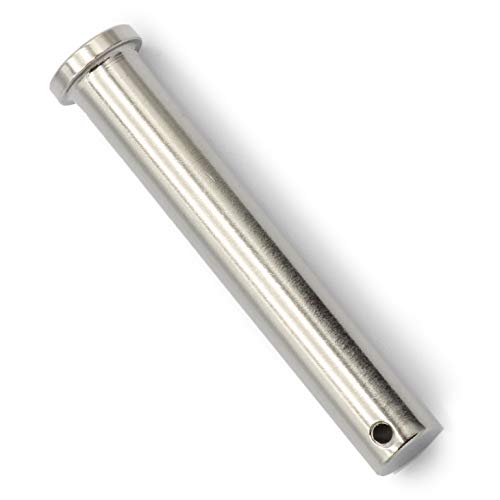 DIOS24 3 Stück Steckbolzen 12 x 85 mm (Größe und Menge wählbar) - Edelstahl V4A - Splintbolzen Sicherungsbolzen Stecksplint