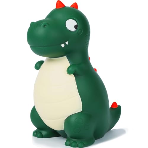 Dinosaur Piggy Bank, Spardose Kinder, Bankspardose, Cartoon GrüN Dinosaurier Sparschwein Kinder, Herbst-Beweis, Einzigartig, Kinder SchöNe Spielzeug, Geburtstagsgeschenk